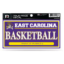 East Carolina 3" X 6" True Pride Decal - Basketball