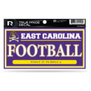 East Carolina 3" X 6" True Pride Decal - Football