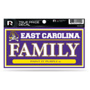 East Carolina 3" X 6" True Pride Decal - Family