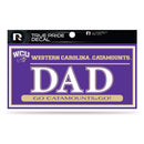 Western Carolina 3" X 6" True Pride Decal - Dad