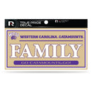 Western Carolina 3" X 6" True Pride Decal - Family (Alternate)