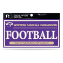 Western Carolina 3" X 6" True Pride Decal - Football