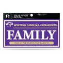 Western Carolina 3" X 6" True Pride Decal - Family