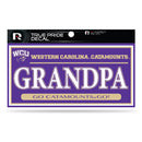 Western Carolina 3" X 6" True Pride Decal - Grandpa