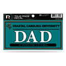 Coastal Carolina 3" X 6" True Pride Decal - Dad (Alternate)
