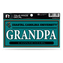 Coastal Carolina 3" X 6" True Pride Decal - Grandpa (Alternate)