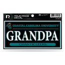 Coastal Carolina 3" X 6" True Pride Decal - Grandpa