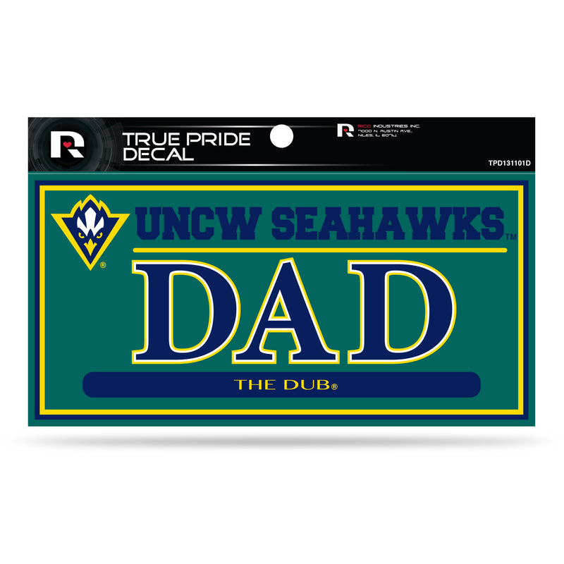 North Carolina - Wilmington 3" X 6" True Pride Decal - Dad