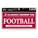 Alabama University 3" X 6" True Pride Decal - Football