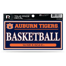 Auburn 3" X 6" True Pride Decal - Basketball