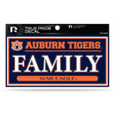 Auburn 3" X 6" True Pride Decal - Family