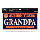 Auburn 3" X 6" True Pride Decal - Grandpa