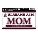 Alabama A&M 3" X 6" True Pride Decal - Mom