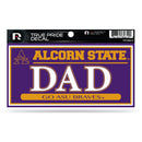 Alcorn State 3" X 6" True Pride Decal - Dad