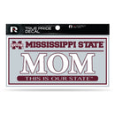 Mississippi State 3" X 6" True Pride Decal - Mom (Alternate)
