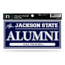 Jackson State 3" X 6" True Pride Decal - Alumni
