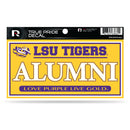 Lsu Louisiana State University 3" X 6" True Pride Decal - Alumni (Alternate)