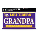 LSU 3" X 6" True Pride Decal - Grandpa