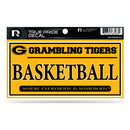 Grambling State 3" X 6" True Pride Decal - Basketball (Alternate)