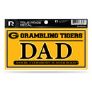 Grambling State 3" X 6" True Pride Decal - Dad (Alternate)