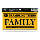 Grambling State 3" X 6" True Pride Decal - Family (Alternate)