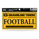 Grambling State 3" X 6" True Pride Decal - Football (Alternate)