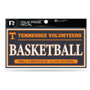 Tennessee University 3" X 6" True Pride Decal - Basketball (Alternate)