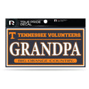 Tennessee University 3" X 6" True Pride Decal - Grandpa (Alternate)