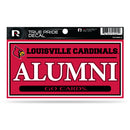 Louisville 3" X 6" True Pride Decal - Alumni