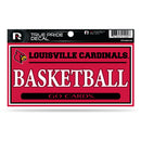 Louisville 3" X 6" True Pride Decal - Basketball