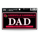 Louisville 3" X 6" True Pride Decal - Dad (Alternate)