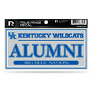 Kentucky University 3" X 6" True Pride Decal - Alumni (Alternate)