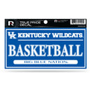 Kentucky University 3" X 6" True Pride Decal - Basketball