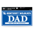 Kentucky University 3" X 6" True Pride Decal - Dad