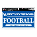 Kentucky University 3" X 6" True Pride Decal - Football