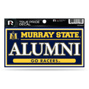 Murray State 3" X 6" True Pride Decal - Alumni
