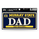 Murray State 3" X 6" True Pride Decal - Dad