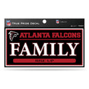 Falcons 3" X 6" True Pride Decal - Family