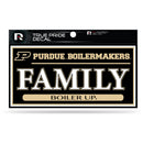 Purdue 3" X 6" True Pride Decal - Family