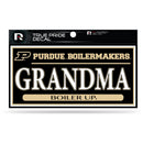 Purdue 3" X 6" True Pride Decal - Grandma