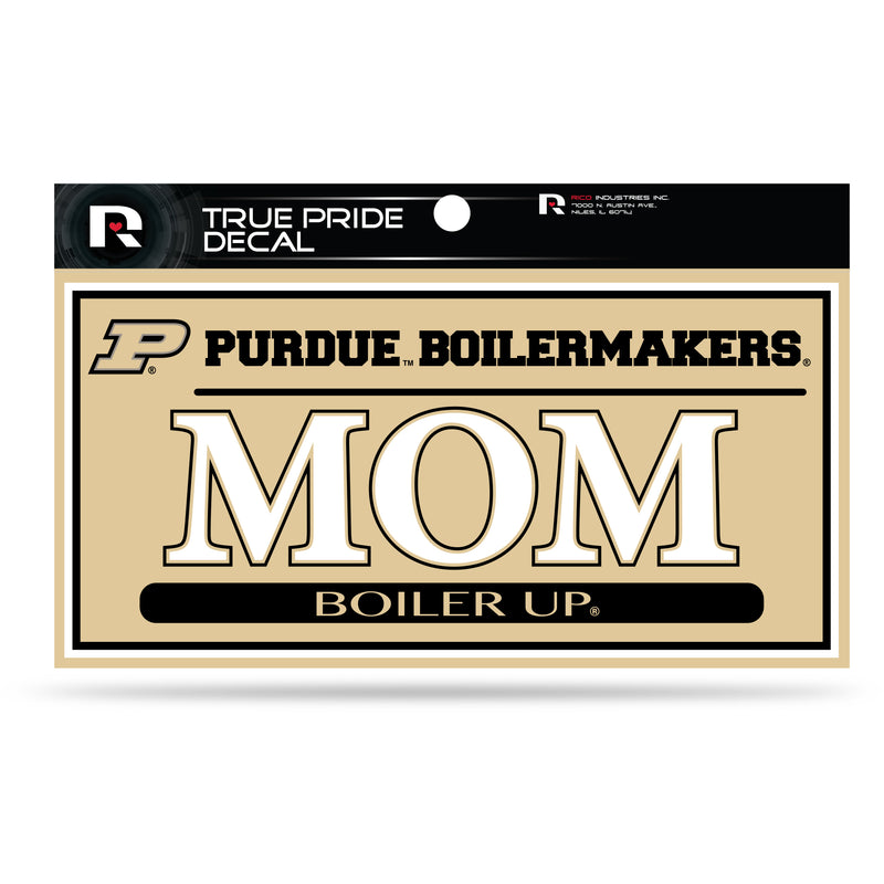 Purdue 3" X 6" True Pride Decal - Mom (Alternate)