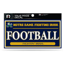 Notre Dame 3" X 6" True Pride Decal - Football