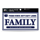 Penn State 3" X 6" True Pride Decal - Family (Alternate)
