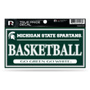 Michigan State 3" X 6" True Pride Decal - Basketball