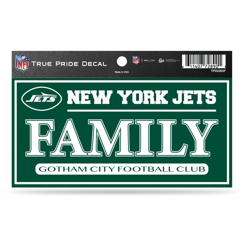 New York Jets True Pride Decal - Family