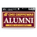 Central Michigan 3" X 6" True Pride Decal - Alumni