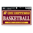 Central Michigan 3" X 6" True Pride Decal - Basketball