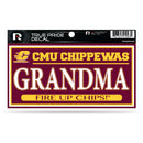 Central Michigan 3" X 6" True Pride Decal - Grandma
