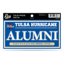 Tulsa University 3" X 6" True Pride Decal - Alumni
