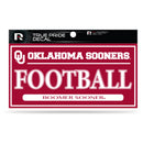 Oklahoma University 3" X 6" True Pride Decal - Football